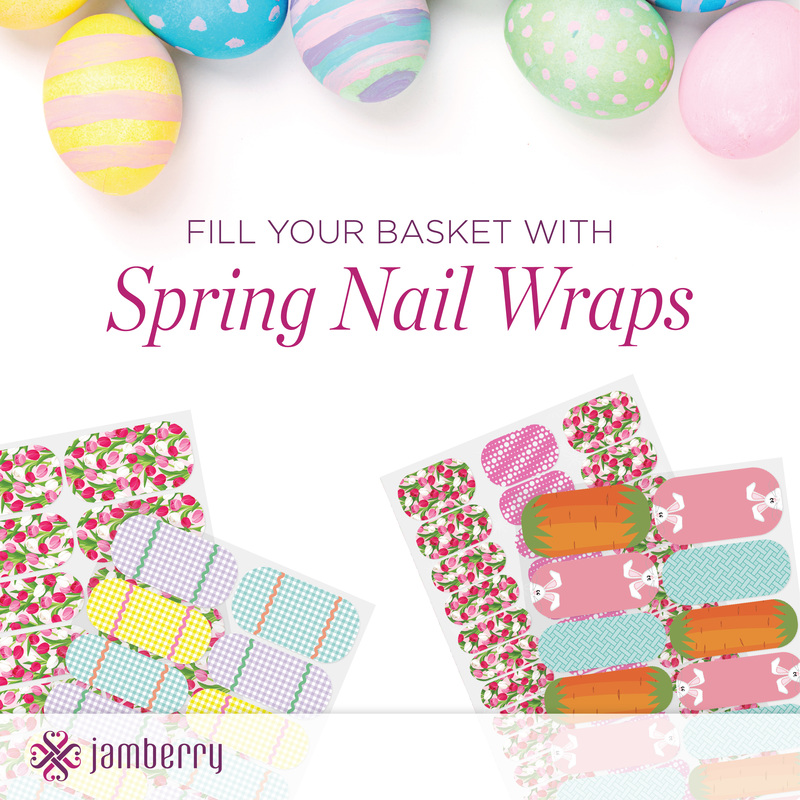 Jamberry Spring Nail Wraps!
