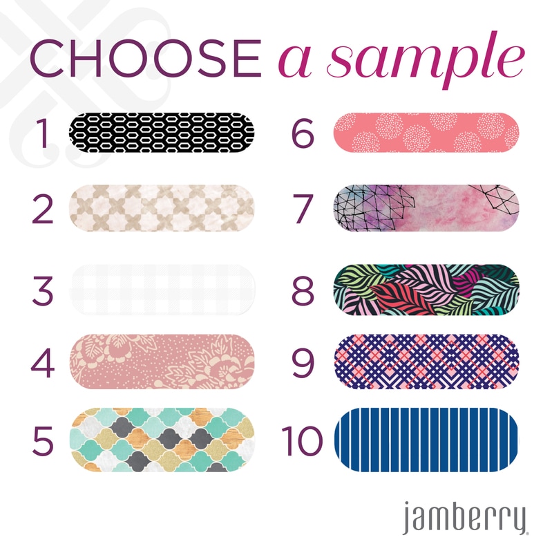 FREE Jamberry Nail Wrap Samples