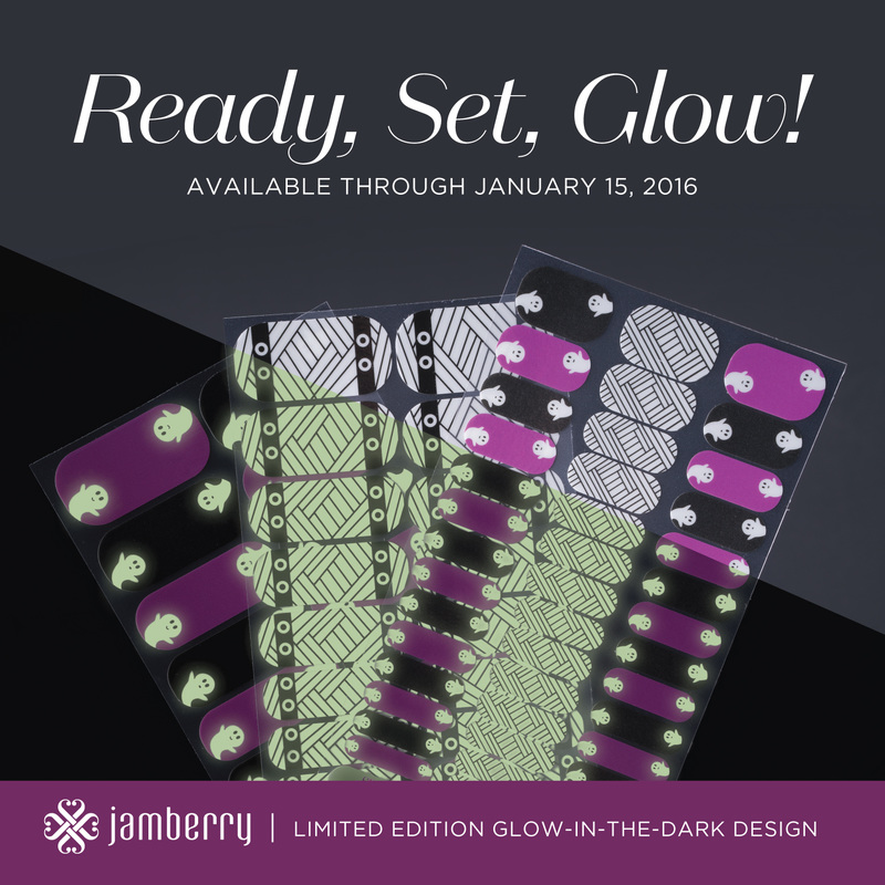 Glow-In-The-Dark Jamberry Nail Wraps!