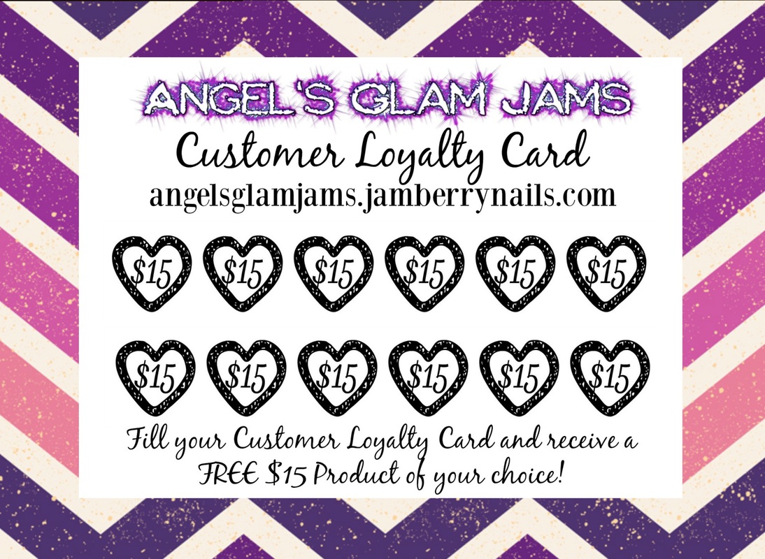 Earn FREE Stuff!  Fill your Customer Loyalty Card!