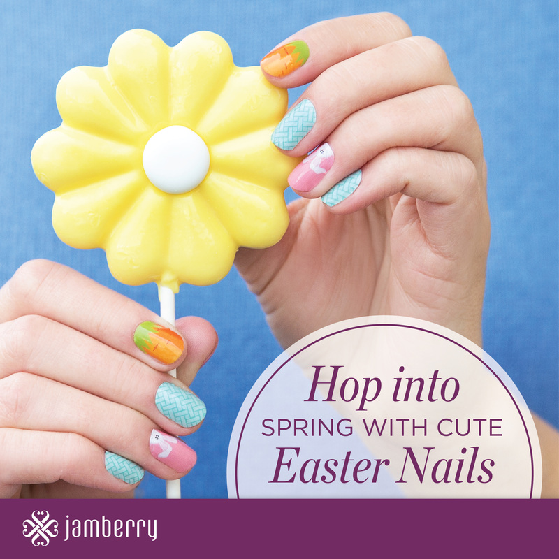 Easter Jamberry Nails!
