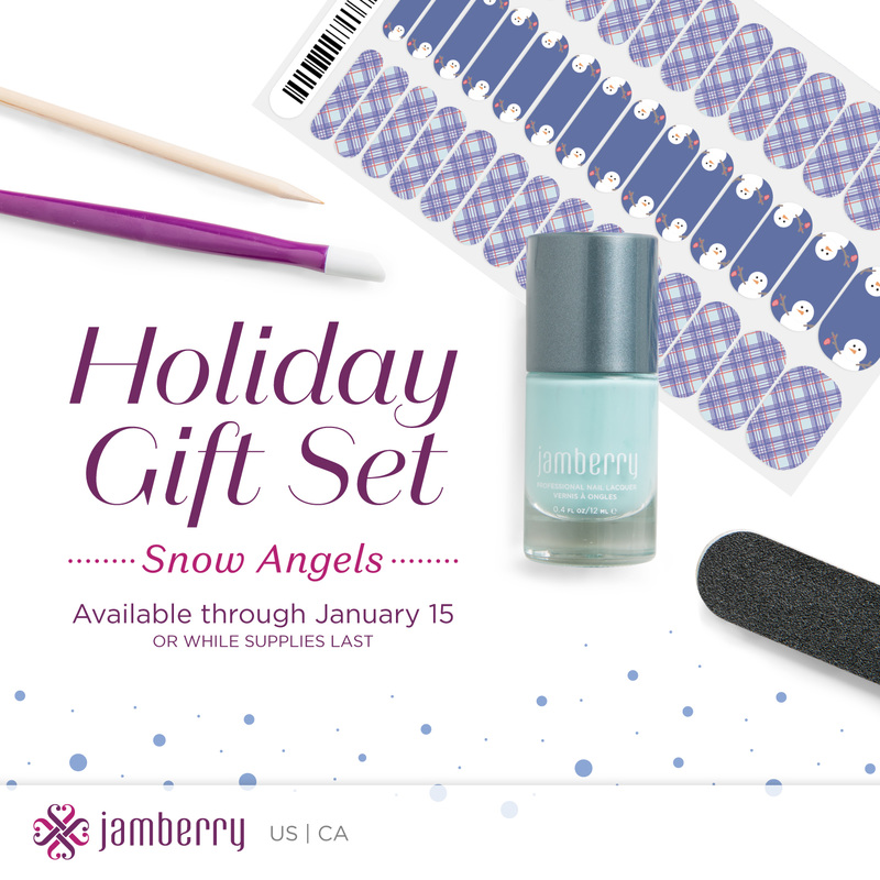 Snow Angels Jamberry Holiday Gift Set