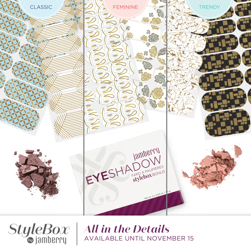 All In The Details - November 2015 StyleBox by Jamberry