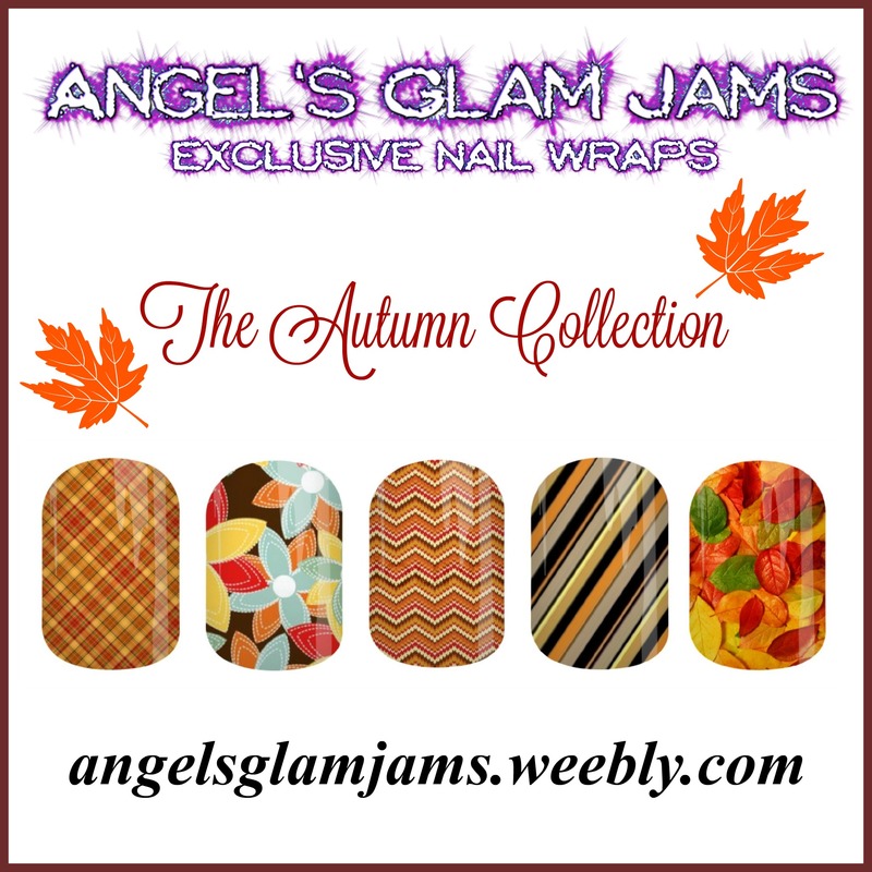 Autumn Nail Wrap Designs