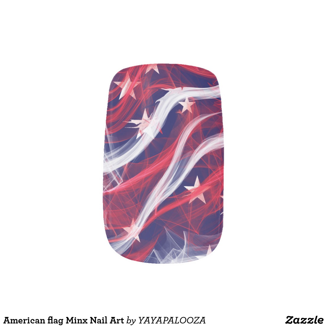 American Flag Nail Wraps