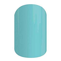 Ocean Breeze - Jamberry Nail Wraps - Half Sheet - Light Blue Solid - Glossy Finish