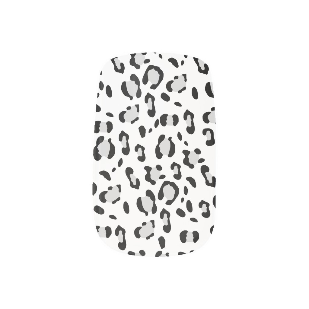 Leopard Animal Print Glam #3 Minx Nail Art