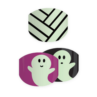 Trick or Treat Jamberry Glow In The Dark Nail Wraps