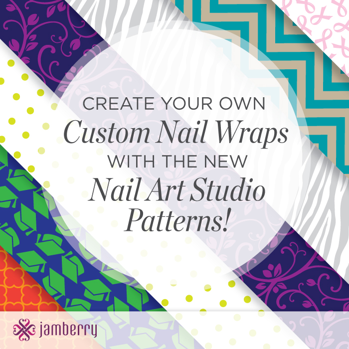NEW Patterns in Jamberry's Nail Art Studio!