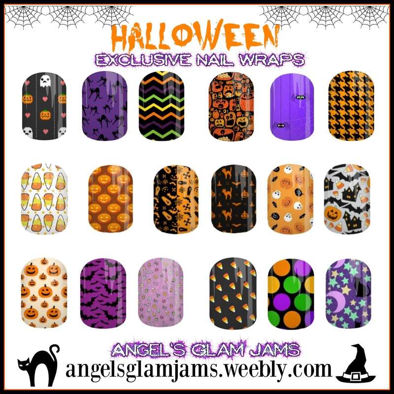 Angel's Glam Jams Exclusive Halloween Designs