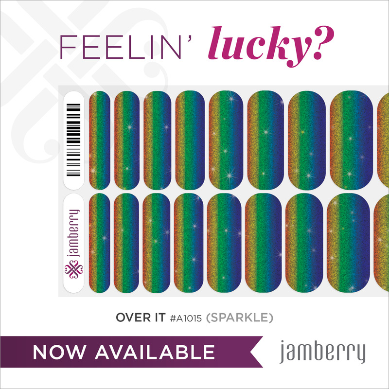 St. Patrick's Day - Over It Jamberry Nail Wraps