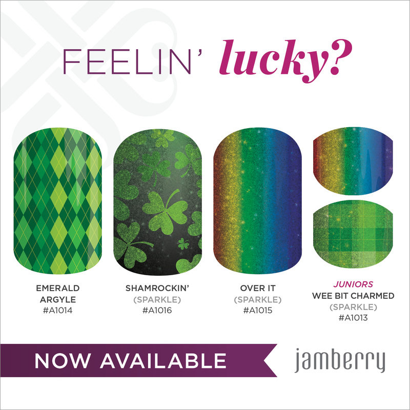 St. Patrick's Day Jamberry Nail Wraps