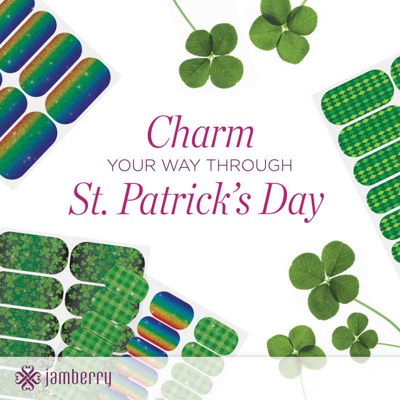 St. Patrick's Day Jamberry Nail Wraps