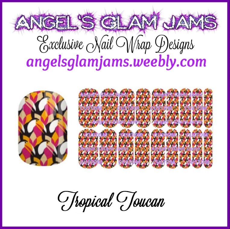 Tropical Toucan Jamberry Nail Wraps